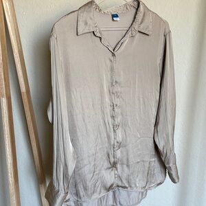 Old Navy Beige Blouse